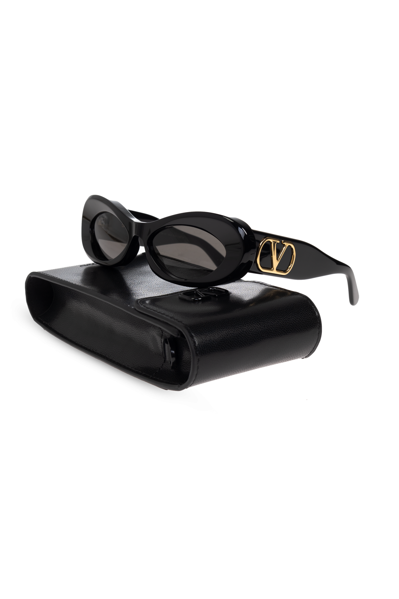サングラス VALENTINO Woman Sunglasses Black VLS-178A TRT-GLD VALENTINO GARAVANI: Sunglasses woman Valentino - Black